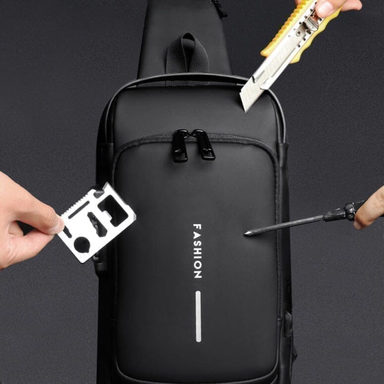 Mochila Bag Slim Moderna Anti-Furto USB